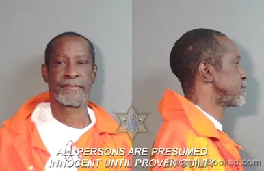 Mugshot of Charles Ray Robinson booked in Caddo County, Louisiana on July 8, 2026