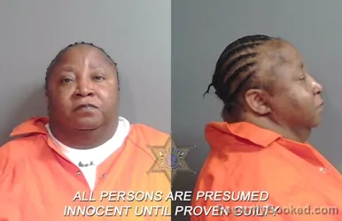 Mugshot of Sandra Denise Williams booked in Caddo County, Louisiana on August 25, 2026