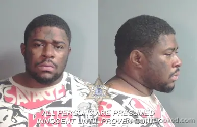 Mugshot of Jamario L.Charles Mayweather booked in Caddo County, Louisiana on August 27, 2026