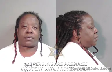 Mugshot of Fatima Nadira Lee booked in Caddo County, Louisiana on September 1, 2026