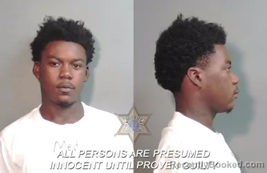 Mugshot of Malik Jamonte Jamal West booked in Caddo County, Louisiana on September 5, 2026