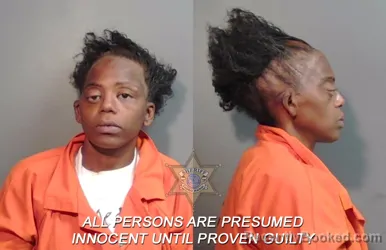 Mugshot of Precious Shanell Jefferson booked in Caddo County, Louisiana on September 5, 2026