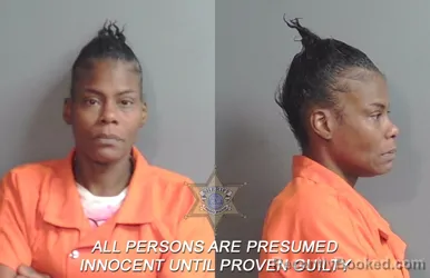 Mugshot of Lateisha Nicole Green booked in Caddo County, Louisiana on September 11, 2026