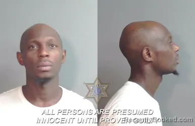 Mugshot of Darrien Jaque Bolt booked in Caddo County, Louisiana on September 12, 2026