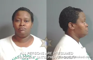 Mugshot of Eureka Sherita Mosley booked in Caddo County, Louisiana on September 14, 2026