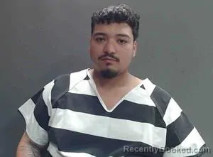 Mugshot of Omar Eduardo Moreno booked in Cameron County, Louisiana on October 21, 2026
