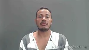 Mugshot of Jose Erick Moreno-Pleites booked in Cameron County, Louisiana on August 27, 2026