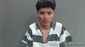 Mugshot of MAINOR E SALINAS GARCIA booked in Cameron County, Louisiana on June 5, 2026