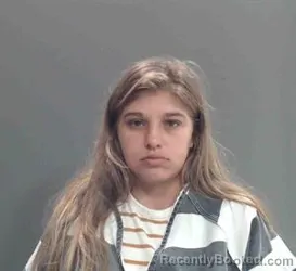 Mugshot of Gabrielle Nicholle Veillon booked in Cameron County, Louisiana on August 28, 2026
