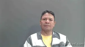 Mugshot of Andres Garcia Gomez booked in Cameron County, Louisiana on August 17, 2026