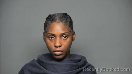 Mugshot of A'zodsity Shi'kiya Mcgriff booked in Chester County, South Carolina on October 8, 2026