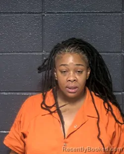 Mugshot of MELVALICIA MESHELLE WILSON booked in DeSoto County, Louisiana on July 9, 2026