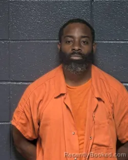 Mugshot of Marcus Kentrell Howard booked in DeSoto County, Louisiana on August 7, 2026