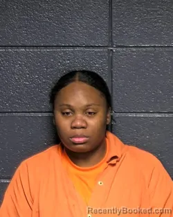 Mugshot of JADA SIMMONE BURRELL booked in DeSoto County, Louisiana on May 10, 2026