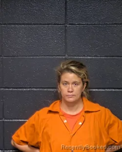 Mugshot of JESSICA LANAE METCALF booked in DeSoto County, Louisiana on July 8, 2026