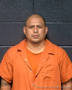 Mugshot of Marcos Reyes Hernandez booked in DeSoto County, Louisiana on August 16, 2026