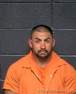 Mugshot of Matthew David Garza booked in DeSoto County, Louisiana on August 23, 2026