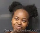Mugshot of Arieana Kionte Scott booked in East Baton Rouge County, Louisiana on September 12, 2026