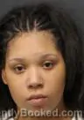 Mugshot of Mylayia Carter booked in East Baton Rouge County, Louisiana on August 24, 2026