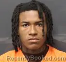 Mugshot of Myleek Harris booked in East Baton Rouge County, Louisiana on August 31, 2026