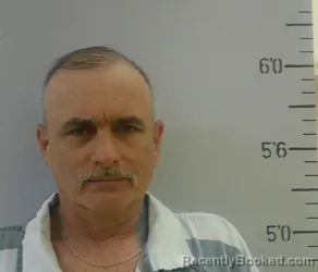 Mugshot of MARK EVAN WHITSTINE booked in Grant County, Louisiana on April 26, 2026