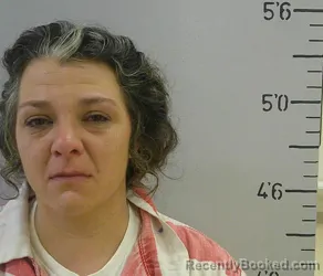 Mugshot of TIFFANY LEIGH ANN DENISE GAMBRELL booked in Grant County, Louisiana on May 8, 2026