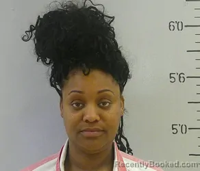 Mugshot of KALISSA SHANICE TAYLOR booked in Grant County, Louisiana on March 9, 2026