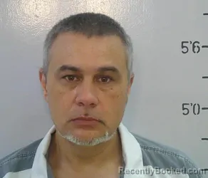 Mugshot of AARON RAY WEAVER booked in Grant County, Louisiana on March 30, 2026