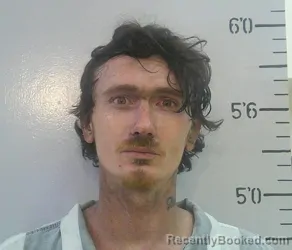 Mugshot of BRADY LEE HARRISON booked in Grant County, Louisiana on July 8, 2026