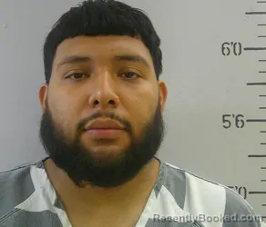 Mugshot of BRYAN GARCIA booked in Grant County, Louisiana on July 18, 2026