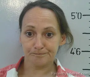 Mugshot of ERICA DANIELLE NUGENT booked in Grant County, Louisiana on June 23, 2026