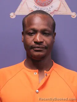 Mugshot of VICTOR JAMES MORGAN booked in Iberville County, Louisiana on April 26, 2026