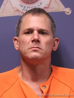 Mugshot of BARRY JOSEPH RAFFLEE booked in Iberville County, Louisiana on June 9, 2026