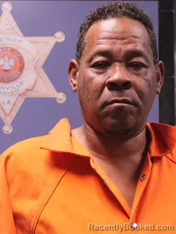 Mugshot of RONNIE JAMES TIMBERS booked in Iberville County, Louisiana on March 21, 2026