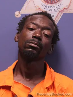 Mugshot of KENTRELLE TRAMAINE JONES booked in Iberville County, Louisiana on April 18, 2026