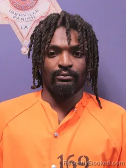 Mugshot of TORREY MONTREAL WRIGHT booked in Iberville County, Louisiana on March 20, 2026