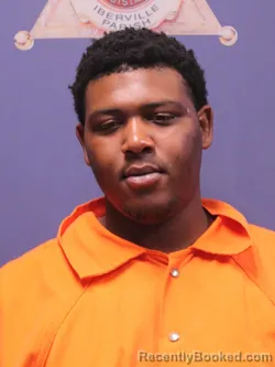 Mugshot of RODDERICK DENAIL JACKSON booked in Iberville County, Louisiana on March 19, 2026