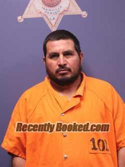 Booking photo from Iberville Parrish, Louisiana