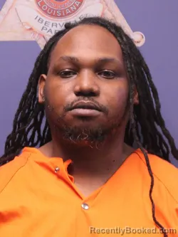 Mugshot of TERRANCE T BRUSTER booked in Iberville County, Louisiana on March 23, 2026