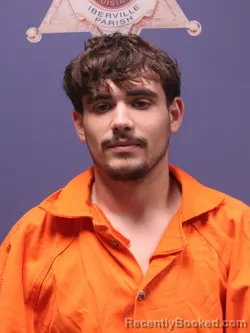 Mugshot of GAGE JOSEPH LASSETTER booked in Iberville County, Louisiana on March 30, 2026