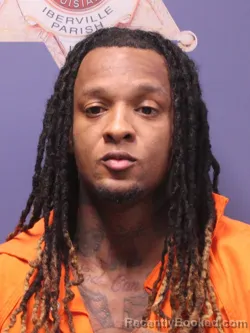 Mugshot of MICHAEL ANTHONY WHITE booked in Iberville County, Louisiana on March 28, 2026