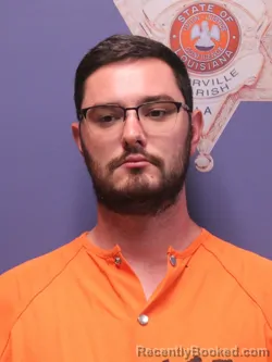 Mugshot of EVAN PAUL CLELLAND booked in Iberville County, Louisiana on April 18, 2026