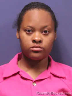 Mugshot of Sandrea Desiree Davis booked in Iberville County, Louisiana on October 20, 2026