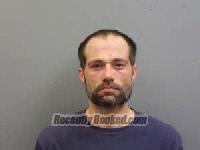Booking photo from Chesterfield County, South Carolina