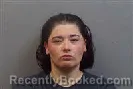 Mugshot of VANESSA BRIANNA WEATHERFORD