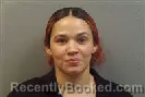Mugshot of Brittney Shian Locklear booked in Chesterfield County, South Carolina on August 18, 2026