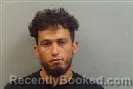 Mugshot of Javier Exsay  Barrientos Calero booked in Chesterfield County, South Carolina on August 22, 2026