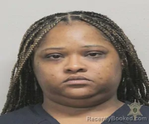 Mugshot of KEYATHA DEROUSSELLE booked in Lafayette County, Louisiana on March 16, 2026