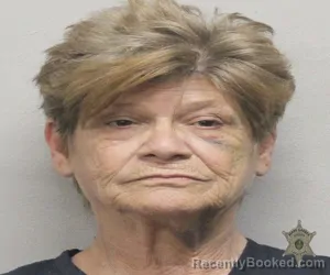 Mugshot of ANGELLA BOURQUE BROUSSARD booked in Lafayette County, Louisiana on March 17, 2026