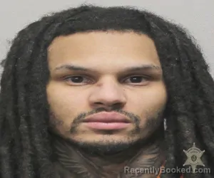 Mugshot of TREVON D PETERSON booked in Lafayette County, Louisiana on March 31, 2026